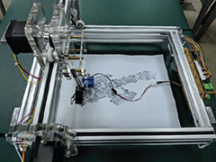 Computer Visual Recognition Technology Interactive Plotter (also known as DIY Plotter)