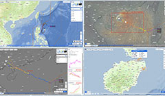西太平洋及中國南海颶風可視化