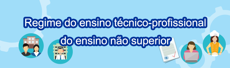Regime do ensino técnico-profissional do ensino não superior Regime do ensino técnico-profissional do ensino não superior