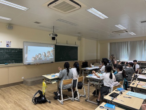 葡澳姐妹学校在网路上共聚