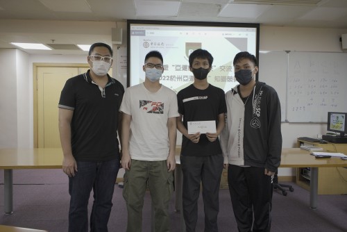 获奖队伍大合照