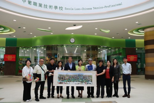 有朋自遠方來_廣州市紡織服裝職業學校來訪