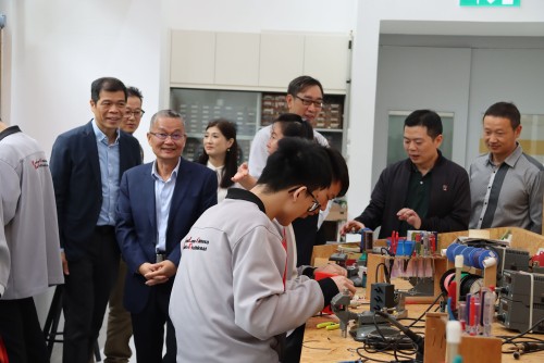 深圳市博倫職業技術學校來訪參觀交流