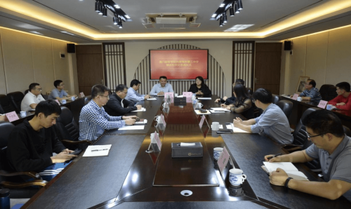 兩校主要領導座談交流中