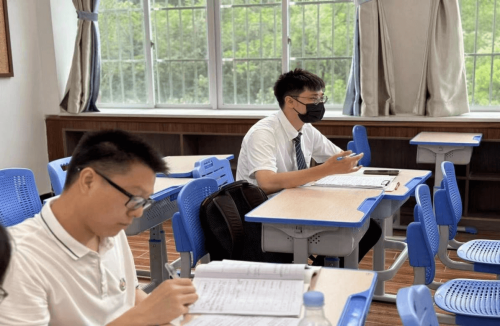 新華學校歷史科老師在觀課