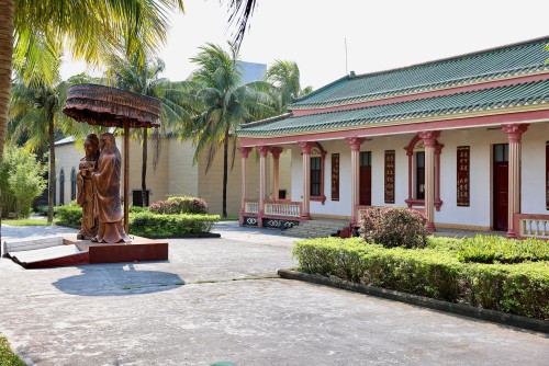 文昌中學校園一角