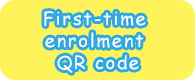 First-time enrolment QR code